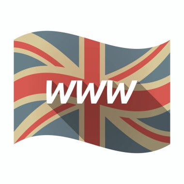 Www metinle izole İngiltere bayrağı