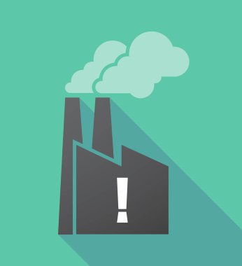 Uzun gölge fabrika hayranlık işareti