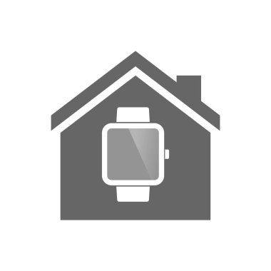 Akıllı saat takan izole evi