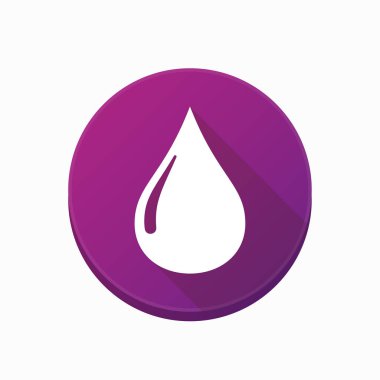 Bir yakıt damla ile izole düğmesi