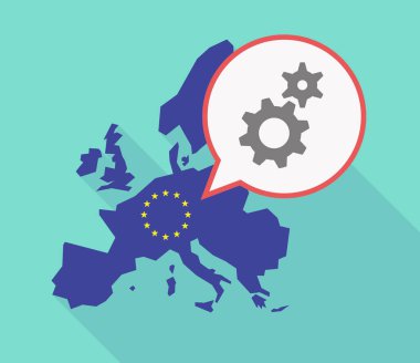 Uzun gölge AB harita iki vites ile