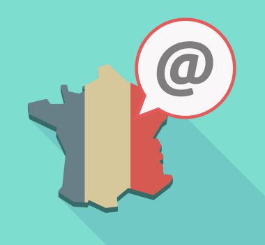 Fransa: ile uzun gölge bir işareti