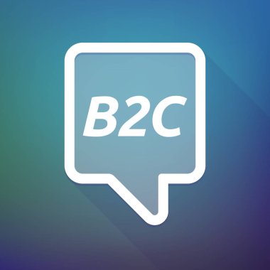 Uzun gölge tooltip metin B2c ile