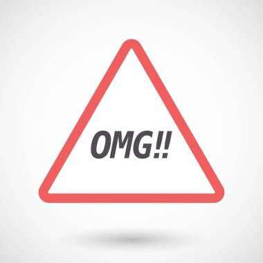 Omg metin ile izole uyarı sinyali!!