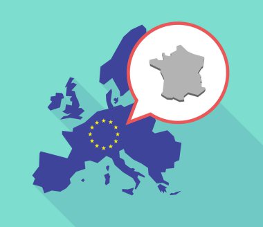 Fransa Haritası ile AB harita Haritası