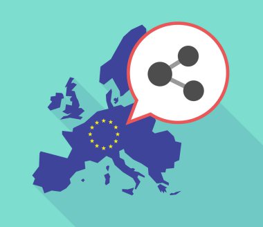 AB harita ile bir ağ işaret Haritası