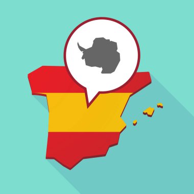 Antarktika Haritası ile İspanya Haritası 