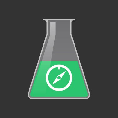 Bir pusula ile izole tüp