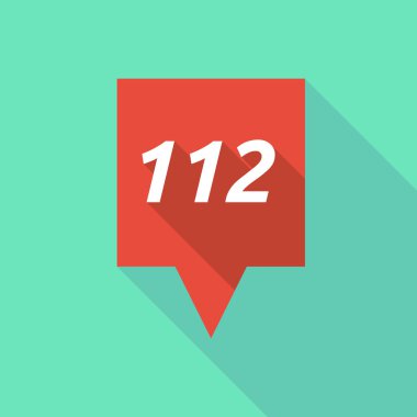 Uzun gölge tooltip metin 112 ile