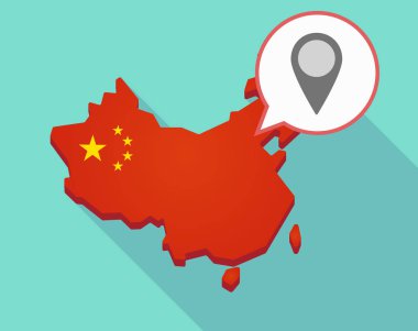 Çin Haritası harita işareti