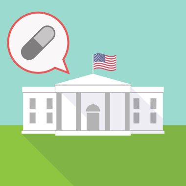 bir balon ve bir hap ile Beyaz Saray