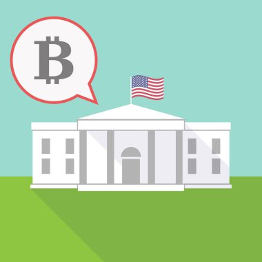 Beyaz Saray'a bir balon ve biraz para işareti
