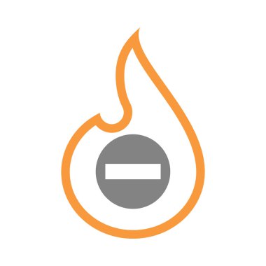 Bir izinsiz giriş sinyal izole alev