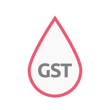 Mal ve hizmet vergisi ile izole kan damlası kısaltma Gst
