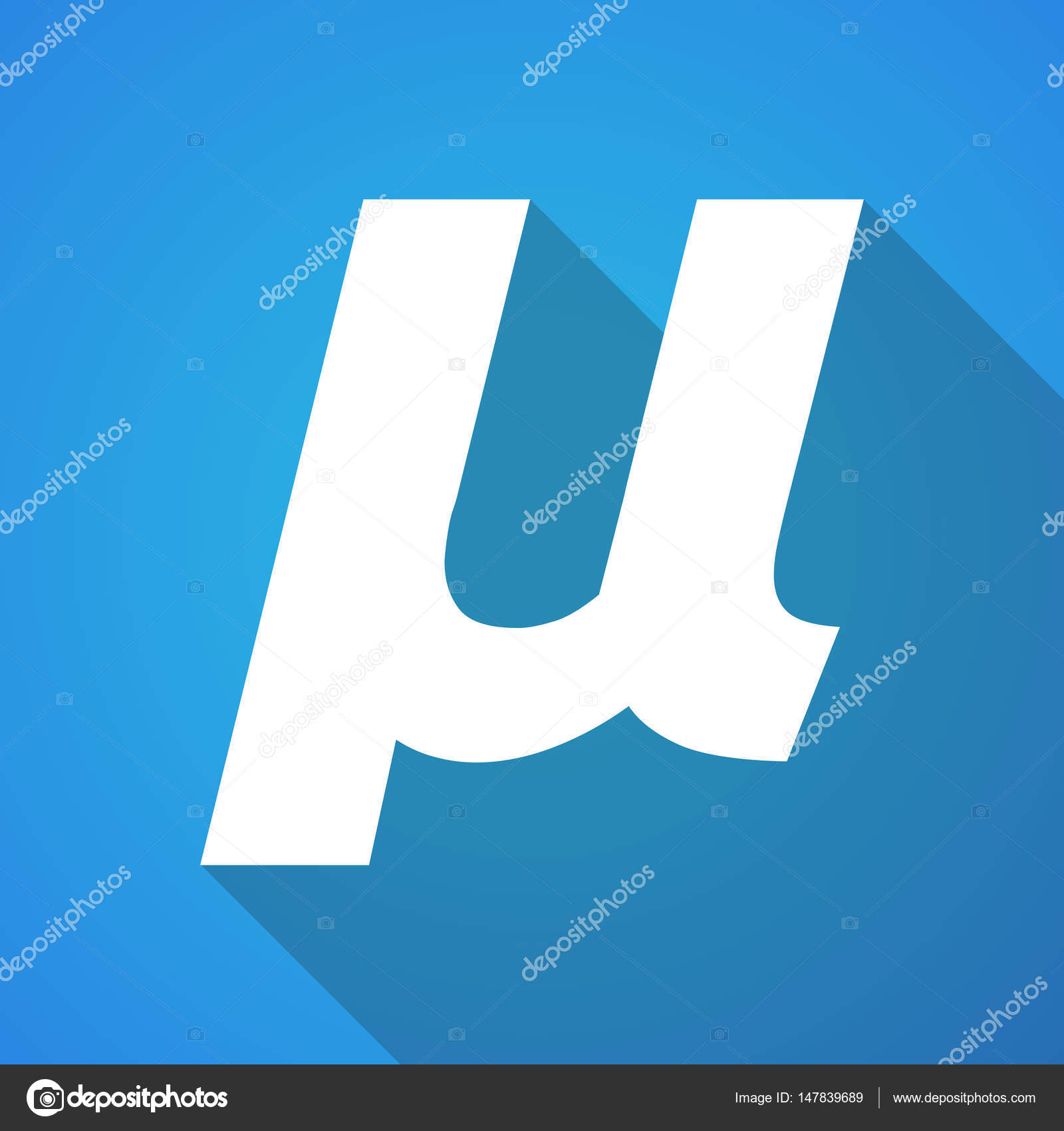 mu lettre grecque