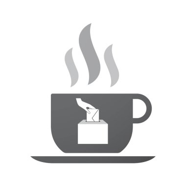 Bir zarf bir top ekleme bir el ile izole kupa