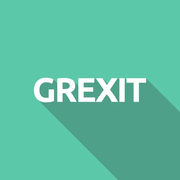 Grexit 本文イラスト — ストックベクタ