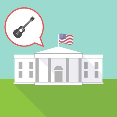 Beyaz Saray'a bir ukulele ile