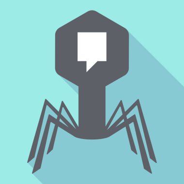 Uzun gölge virüsünün bir araç ipucu ile