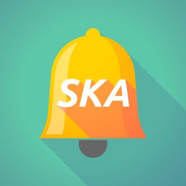 Uzun gölge çan Ska metinle