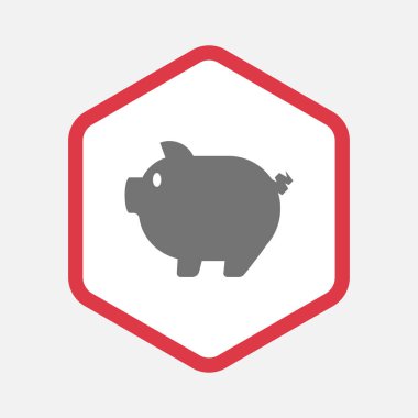 Bir domuzla izole altıgen