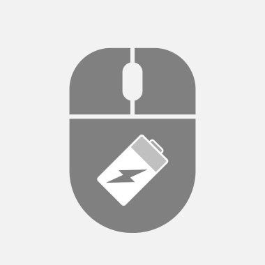 Bir batarya ile izole bilgisayar fare