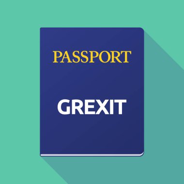 Metin Grexit pasaport gölge ve uzun