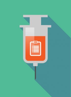 Uzun gölge şırınga raporu ile