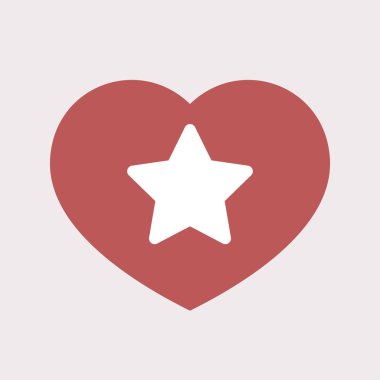 Bir yıldız ile izole kalp