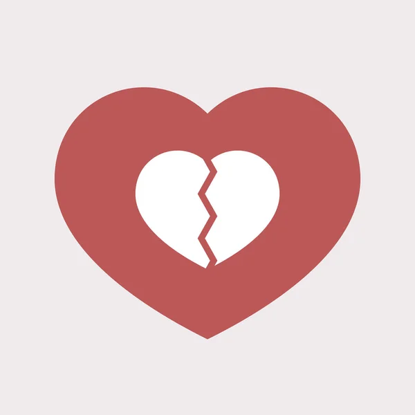 傷ついた心と心臓 — ストックベクタ