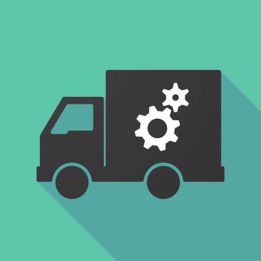 Uzun gölge kamyon iki vites ile