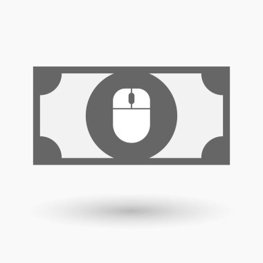 Kablosuz fare ile izole banknot