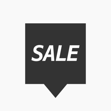 Satılık metinle izole araç ipucu