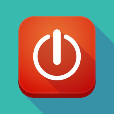 Uzun gölge app düğmesini bir kapama düğmesi ile