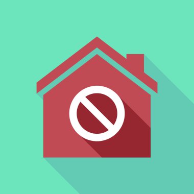 Uzun Gölge Evi yasak işareti