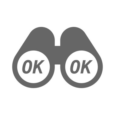 Tamam metinle izole dürbün