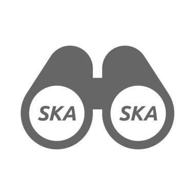 Ska metinle izole dürbün