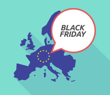 Uzun gölge AB harita Black Friday metinle