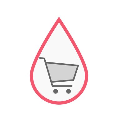 İzole kan at arabası