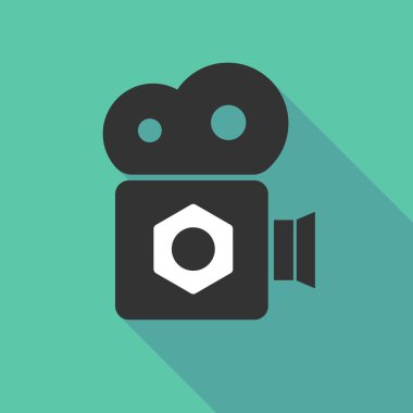 Uzun gölge kamera bir somun