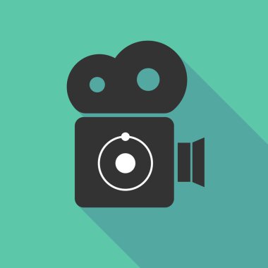 Uzun gölge kamera ile bir atom