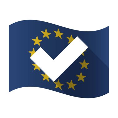 Onay işareti ile izole AB kusur