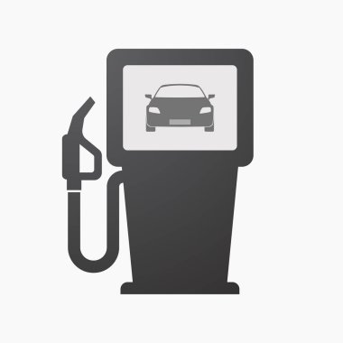 Bir araba ile izole yakıt pompası