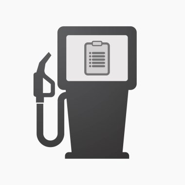 Bir rapor ile izole yakıt pompası