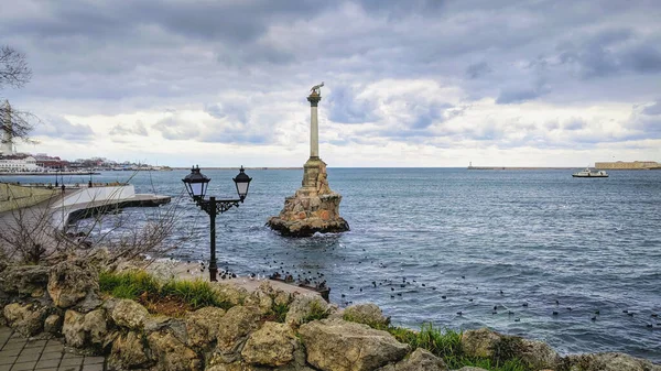 Kornilova güvertesindeki anıt. Sivastopol.