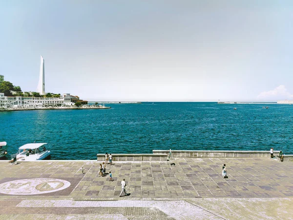 Karadeniz manzarası. Sivastopol.