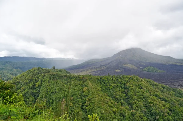 Vulcão Gunung Batur Bali Indonésia Famoso Vulcão Ilha Bali — Fotografia de Stock