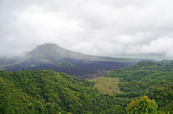 Vulcão Gunung Batur Bali Indonésia Famoso Vulcão Ilha Bali — Fotografia de Stock