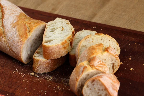 Pão em fatias — Fotografia de Stock