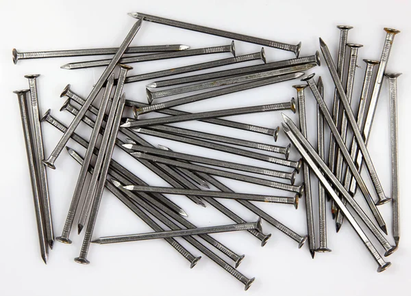 Three inch nails — Stock Photo, Image